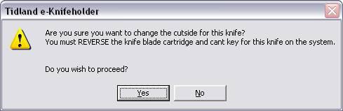 Press/click the Alarm Setting button to enter, in hours, the expectant life of the blade.