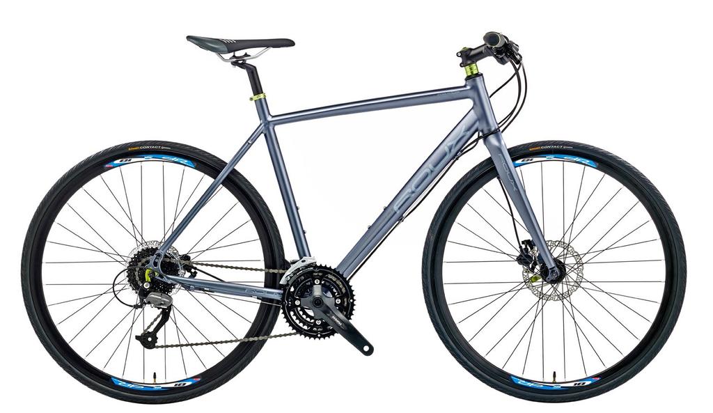 FORAY 17 Light and fast but with hydraulic disc brakes to inspire confidence when the time comes to slow down.