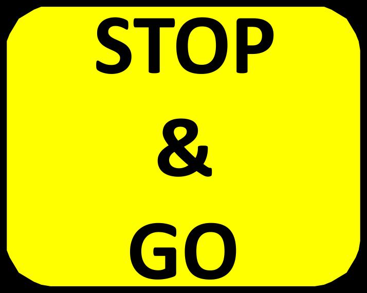 GO: ENTER PIT LANE AND STOP ON