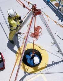 The system can be used with either a winch retrieval system, a mechanical advantage system or a Type 3 fall arrest block.