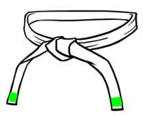 Location of the manufacturer's logo (see picture 2): Only one manufacturer's logo per clothing item is allowed (jacket, trousers, and belt).