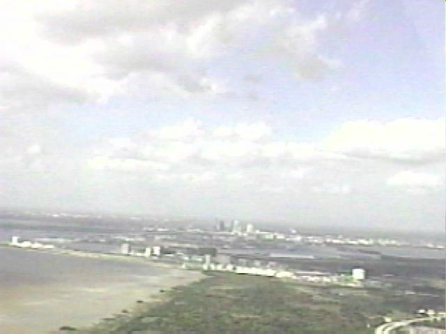 The End. For now, check back every once in a while cause I'm adding more text and flying pictures. This is a bad picture of Tampa bay looking North from about 800 feet up.