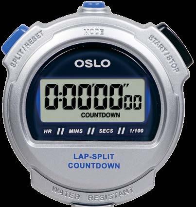 0 TWIN CHRONOGRAPH & COUNTDOWN TIMER Silver 60 60 DUAL SPLIT, COUNTDOWN TIMER & TEMPERATURE $16 Four Timing Options: Event, Lap, Split and