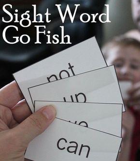 Students will play sight word go fish with the sight words we have learned this year as a review.