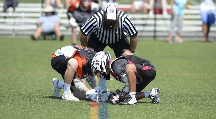 RULE 7: Penalty Enforcement In 14U penalties will begin with the next whistle resuming play. The penalty time will stop for during dead ball situations, timeouts and at the end of periods.