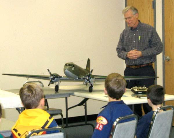 Chuck, Bob and Don told about their models with a few historical facts.