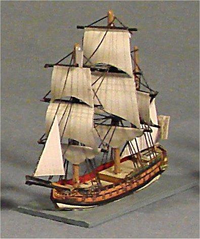 6 MB Kit #103 50 gun ship of the line (based on the