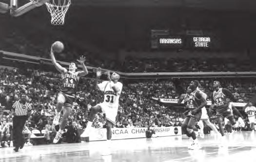 15, 2001 Shernard Long s basket with 12 seconds left lifted underdog Georgia State to a 50-49 victory over No.