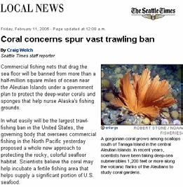 Trawling Ban Trawling will be