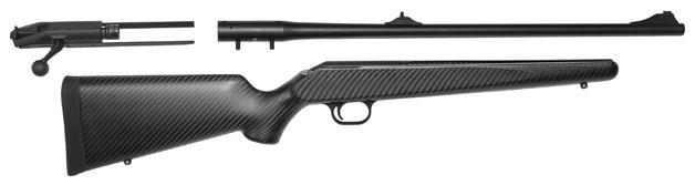 Specifications (Available in all R93 calibers for right or left-handed) Action Blaser R93 Straight Pull with manual cocking Stock Moulded vacuum-cured carbon; 30% less recoil,