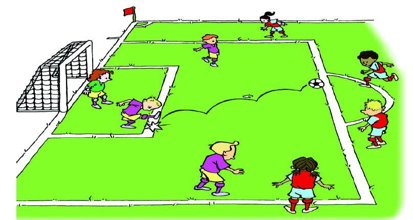 9-U & Older As per FIFA / USSoccer LAW 16 - GOAL KICK Opponents must be outside penalty area. The ball is in play when it is kicked outside the penalty area.