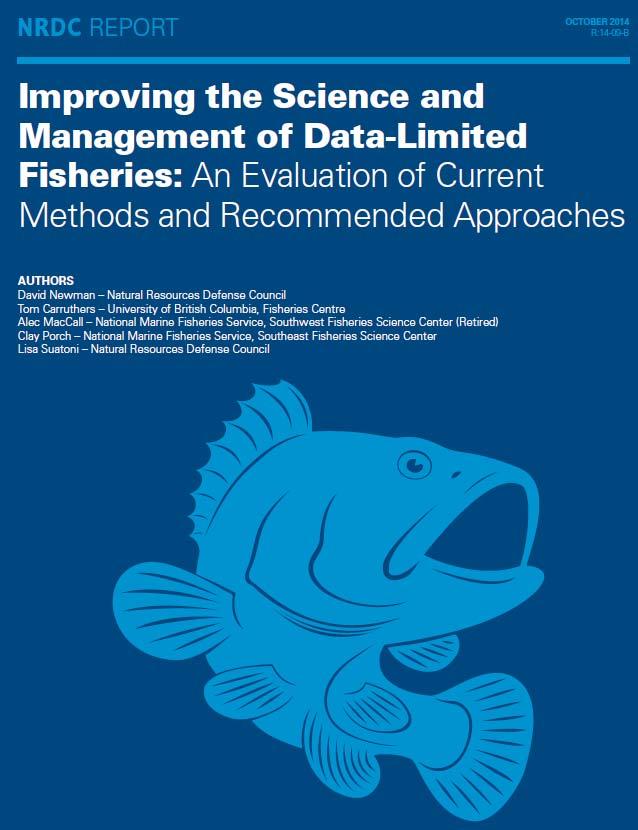 Data-Limited Methods Toolkit Collaboration between the University of British Columbia and the National Resources Defense Council A set of peer reviewed datalimited