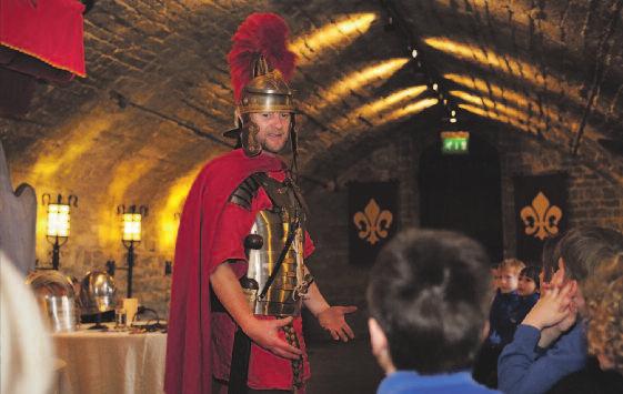 THe ROmanS Y RHufeiniaid education centre Room 2 - Steward s Room Available all year during term time 60-75 minute workshop and a guided tour Max numbers: 30 children Suitability: All Key Stages