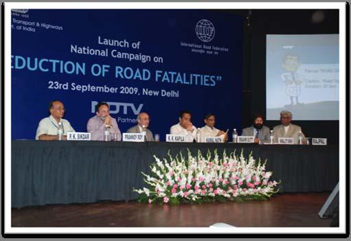 Reduction of Road Fatalities, by 50% by the end