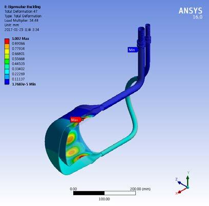 For the assessment, the equivalent stress values are evaluated by the commercial finite element software, ANSYS workbench ver. 16.0.