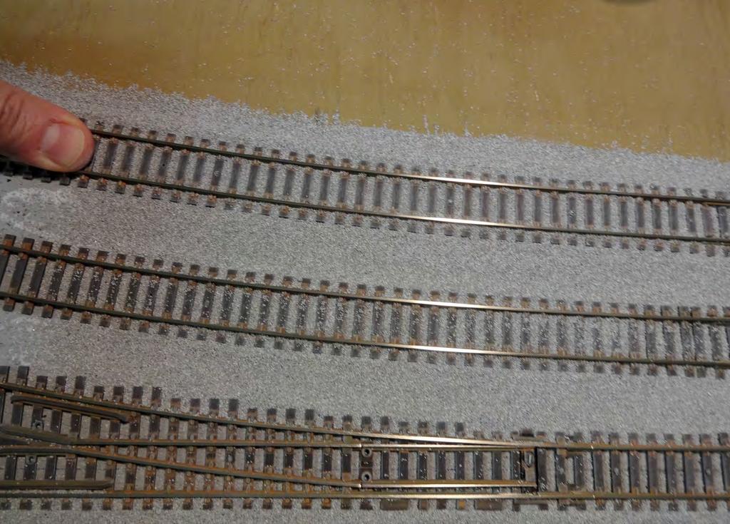 Ballasting Track Try to remove any