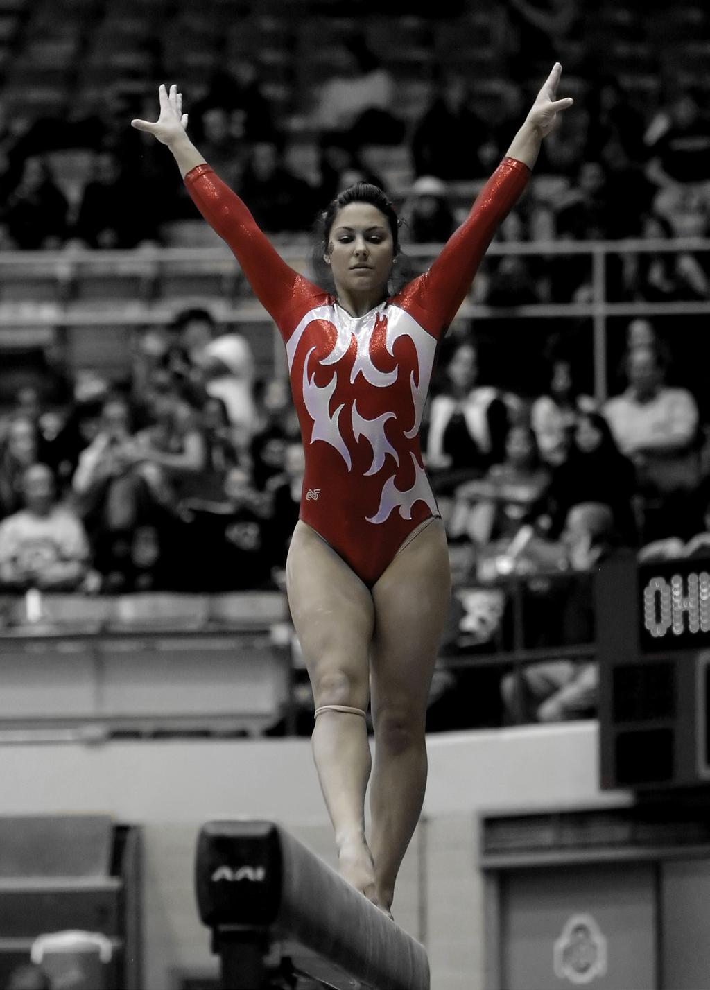2012 SEASON BY THE NUMBERS SEASON HIGH INDIVIDUAL SCORES First Name Last Name V UB BB FX AA Victoria Aepli - 9.800 9.650 - - Colleen Dean 9.900 9.875 9.925 9.925 39.600 Alex DeLuca - 9.800-9.