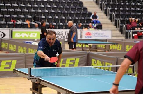 PARTNERSHIPS AVAILABLE Australian Veterans Table Tennis Championships 2018 Naming Rights Partner: Naming rights to Competition Sponsors Colours on President s Team Shirts (typically 10% of players)