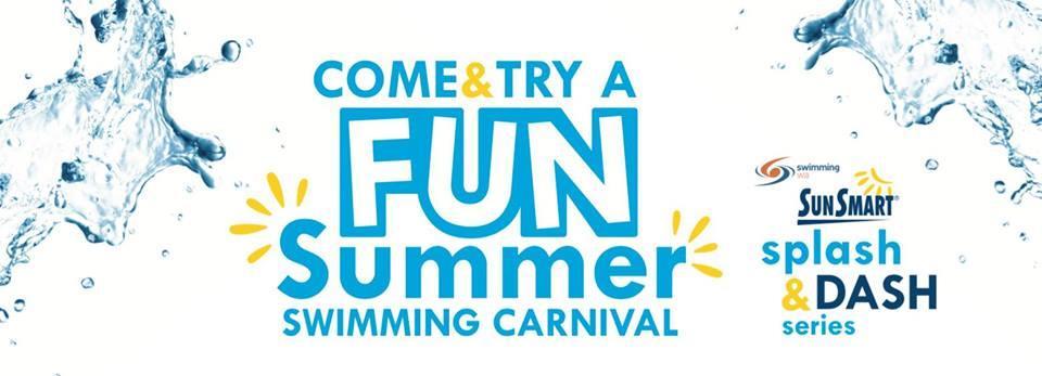Splash and Dash Carnival GMAS Swimming Club will be hosting a Splash and Dash Carnival on Sunday 25 th February 2018 in the outdoor pool of the Geographe Leisure Centre. Warm-up will be at 9.