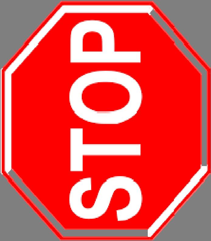 Making A Right Turn With A Stop Sign Come to a complete stop!!!! WHERE? Before your vehicle crosses the stop line, completely. WHO?