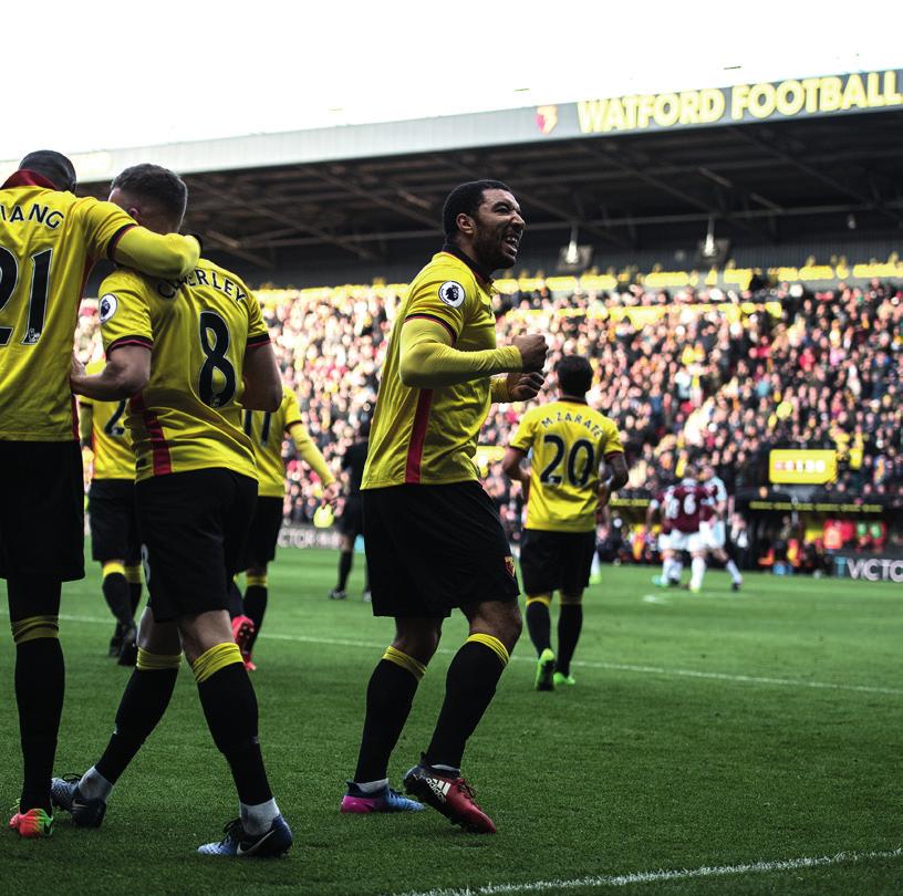 BENEFITS OF A PARTNERSHIP WITH WATFORD FC It s our thank you to business partners; a feeling of inclusion, that you are very much a part of the action at Watford FC Use of Watford FC Business Partner