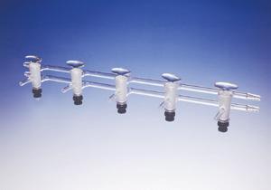 Tube has a HI-VAC valve to control gas flow to the reaction tube Tubes are constructed of medium wall borosilicate glass and perform well under both thermal and pressure-type reactions The 25 and 50