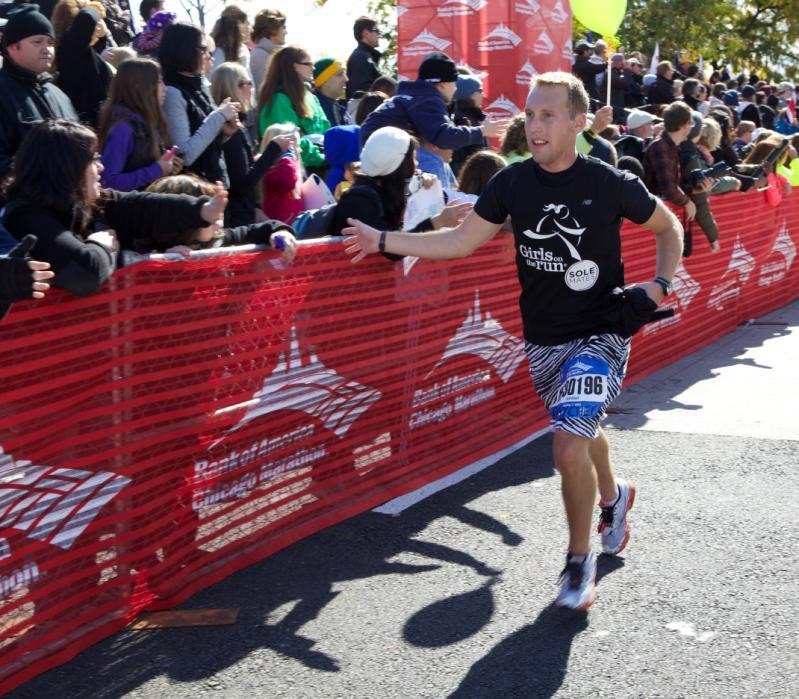 Charity Program The Bank of America Chicago Marathon hosts thousands of runners each year who choose to make their