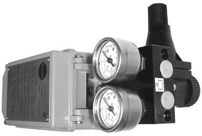 actuator Associated supply pressure regulator Type 7 up