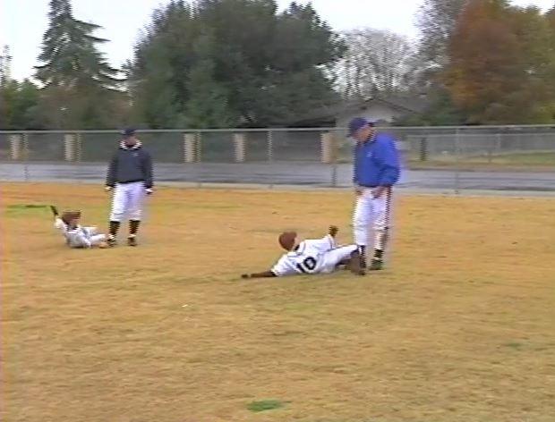 Bent Leg Sliding Drill 8 Have your players spread out on a patch of soft grass with around 5-6 feet of space between them.