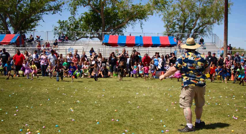 2018 BASE-WIDE EVENTS EASTER EGGSTRAVAGANZA March, Bowling Center, Youth Soccer Field & Oasis Aquatic Center Estimated attendance: 500 A full day of Easter fun for the whole family beginning with