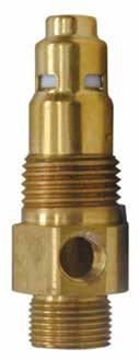 IN-TANK CHECK VALVES FOR COMPRESSORS Compressor check valves are used with compressor tanks to avoid air volume and pressure from returning back into compressor pump while the compressor is not