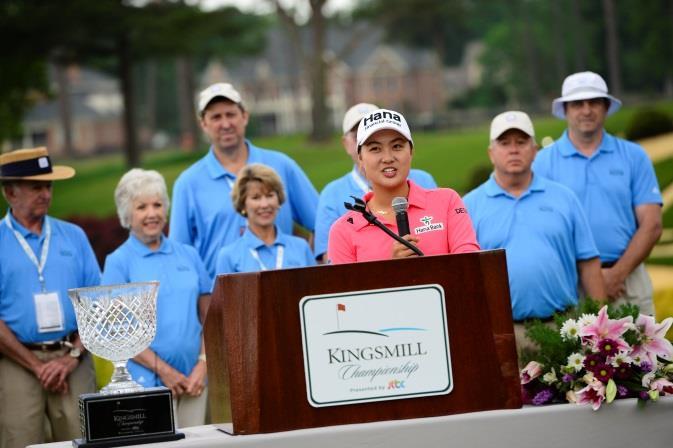VOLUNTEER UNIFORM PARTNER With over 1,400 volunteers committed to the success of the Kingsmill Championship, this partnership offers maximum exposure and logo inclusion on all volunteer uniform