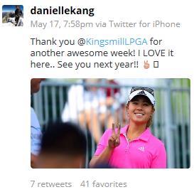 The Kingsmill Championship has a strong presence