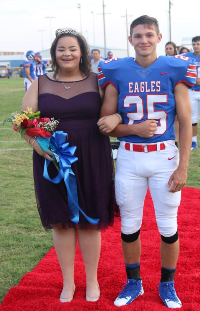 Paris Henry was crowned Homecoming Queen and Jaron Mason was crowned Homecoming King.