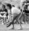 Lady Eagle Softball... Career Batting Records At Bats...Theresa Kovach...468...90-93 Hits...Theresa Kovach...191...90-93 Doubles...Stacie Miller...41...98-01 Triples...Jen Horner...15...90-93 Home Runs.