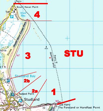 The shoreline of Studland Bay has been divided into a number of management units, as shown in Figure 1.