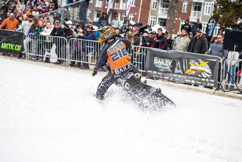Introducing the first Canadian Snowbike Champion... #218 NATHAN BLES!