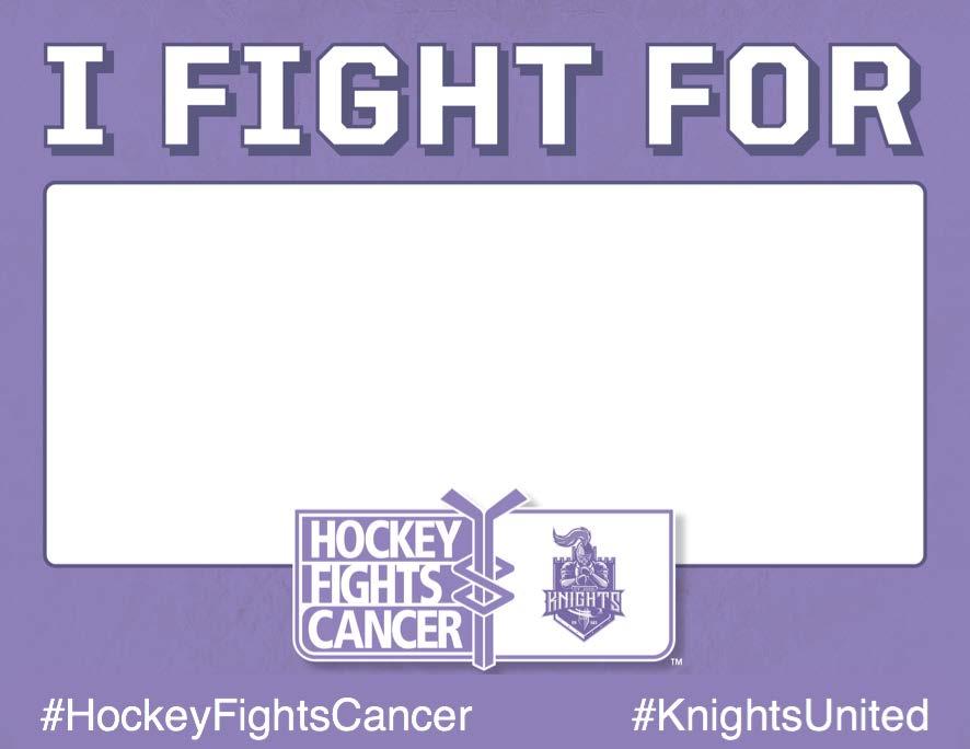 KNIGHTS UNITED AGAINST CANCER In the spirit of Dedication, Honor, Tradition, and Community, the St.