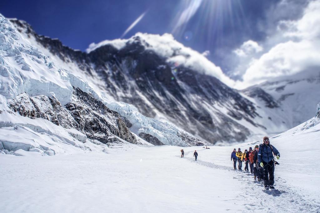 COMMUNICATION The expedition team aim to use Mount Everest and the approach through the Khumbu region as a Live Classroom - connecting directly from