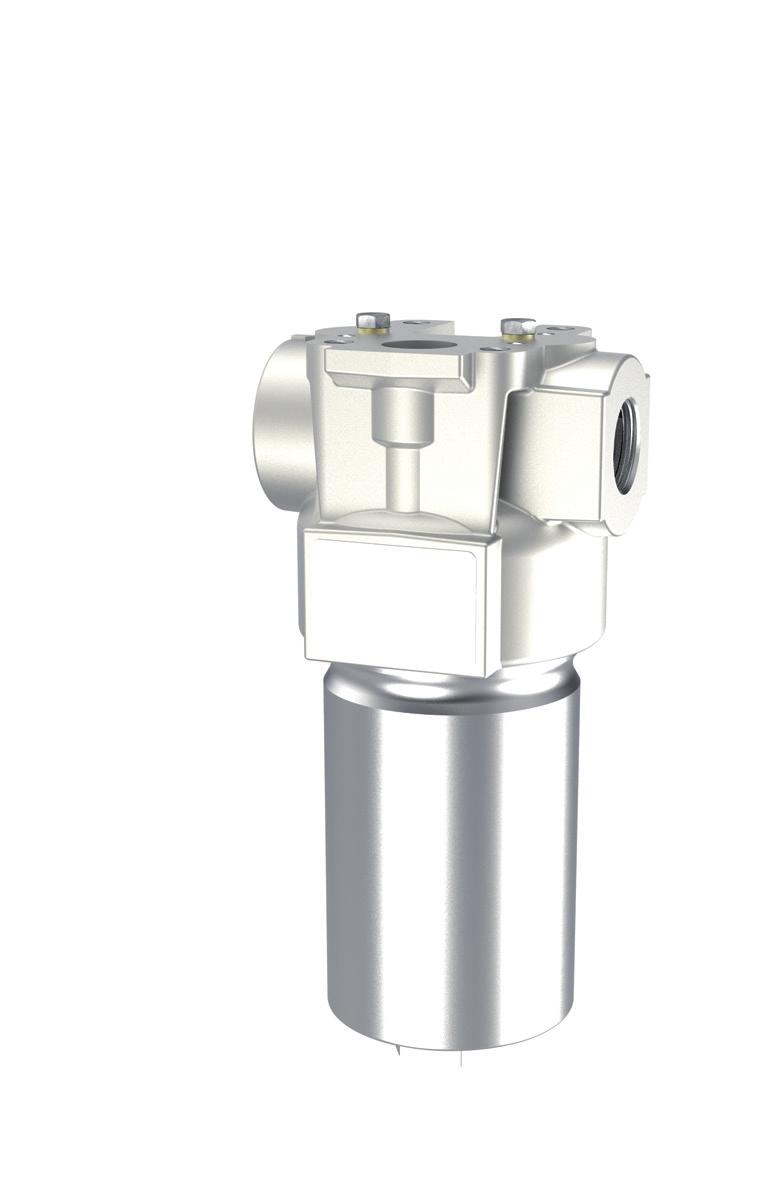 Pressure Filters D D 6 In-line mounting Operating pressure up to 1 bar Nominal flow rate up to 9 l/min Description Application In the pressure circuits of hydraulic and lubrication systems.