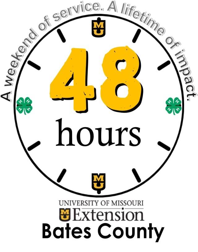 Mizzou students will work with 4-Hers in our 48 Hour Initiative for a weekend of service; a lifetime of impact.
