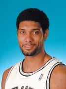 TIM DUNCAN SELECTED BY SAN ANTONIO WITH THE FIRST PICK IN THE 1997 NBA DRAFT 2004-05: The only player in the league to be named to both the All-NBA First Team and the All-Defensive First Team
