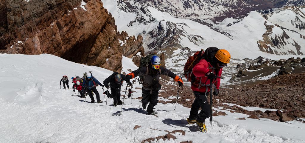 THE TWO ROUTES OF ACONCAGUA Both routes on Aconcagua are non-technical, but that does not mean they are easy.