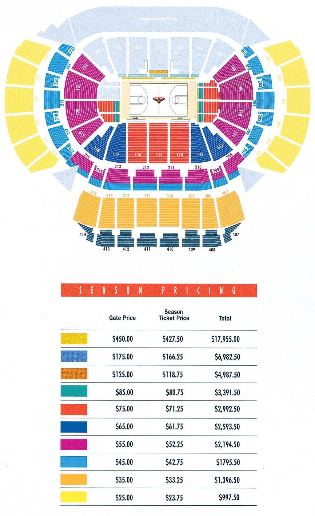 Philips Arena Seating Chart
