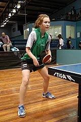 ABOUT TABLE TENNIS Table Tennis is a fast paced, exciting indr game requiring speed and fast reactin time.