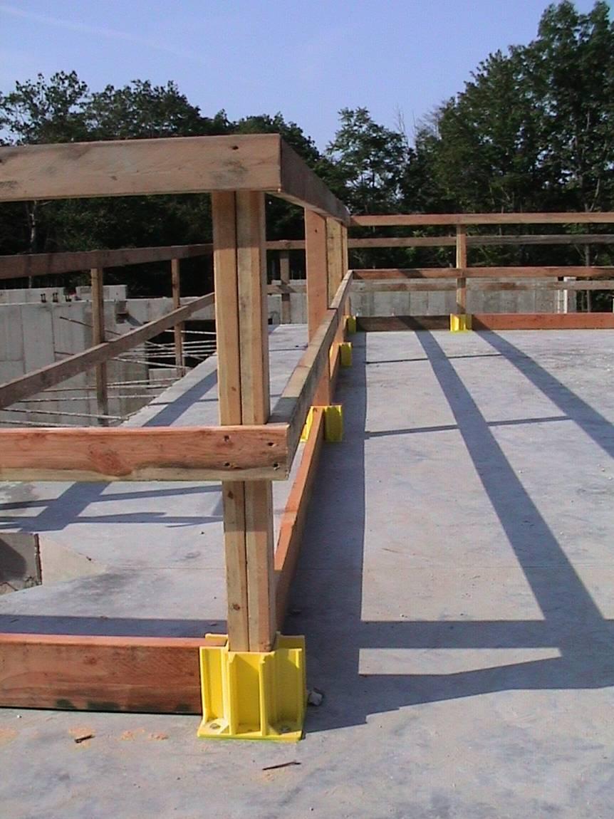 Wood Guardrail Construction Proper Height Midrails