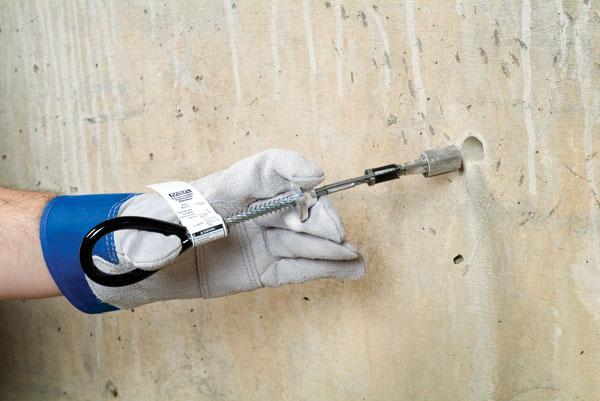 Removable Concrete Anchors! These attachments can be mounted in holes of concrete.