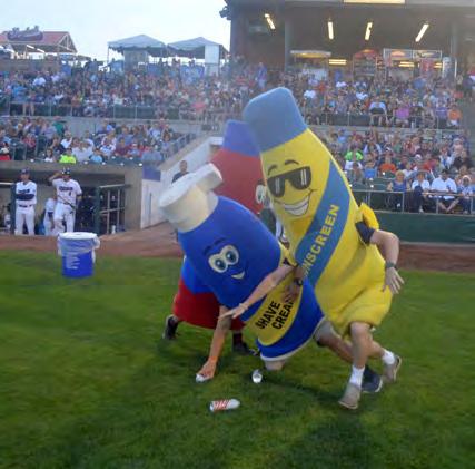 Promotions On-Field Promotions Among the many things that make minor league baseball fun are