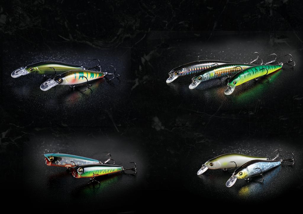 This small minnow has quite strong drag and feels like large bait during the retrieving. The best presentation for this lure is strong jerking which fish can feel from a great distance.