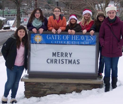 members of Gate of Heaven Parish.